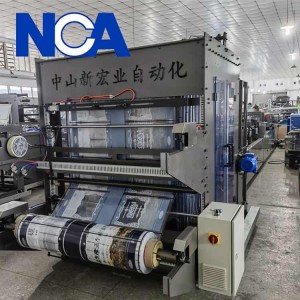 NCA600SHW 三邊封焊手挽制袋機